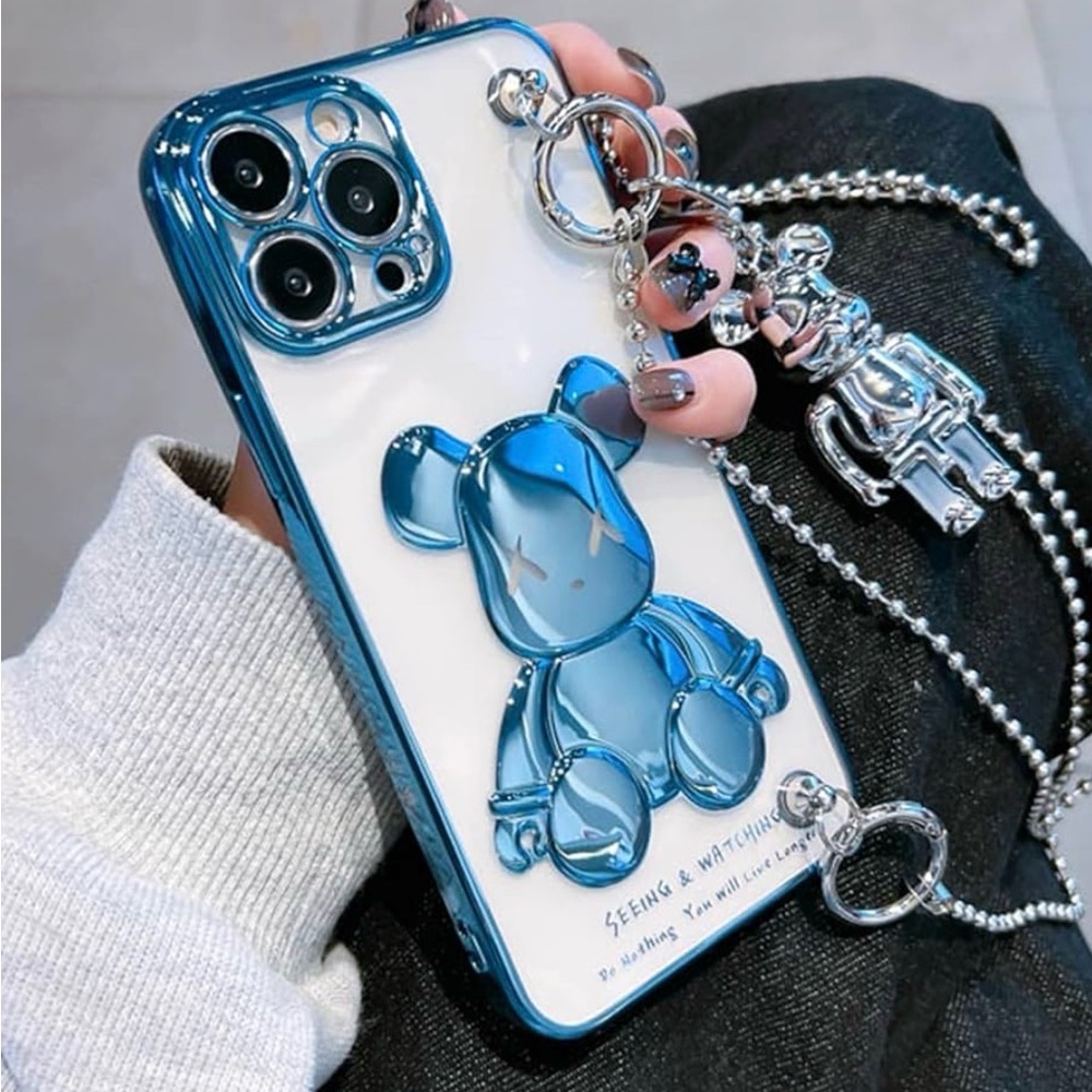 Blue Bear Design iPhone 14 Plus Case - Picture 2 of 3
